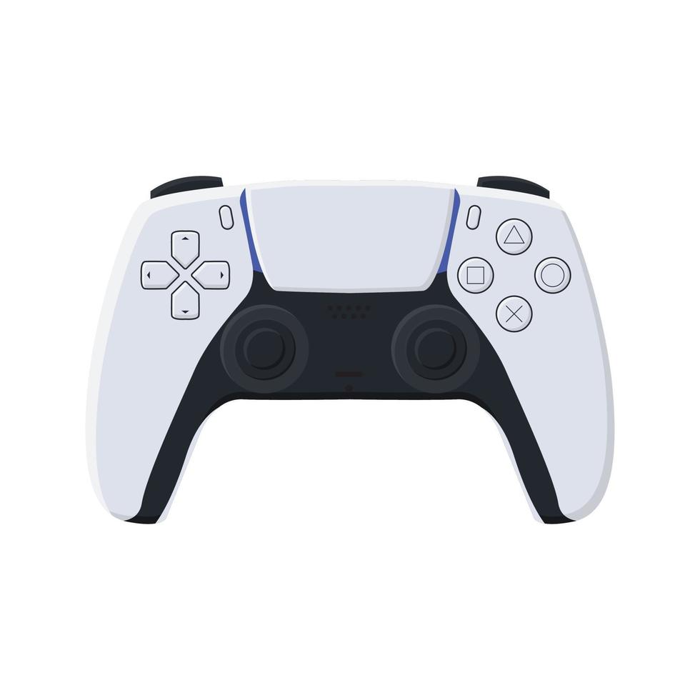 mockup cartoon video gamer joystick device digital gadget controller portable gamepad gaming play vector