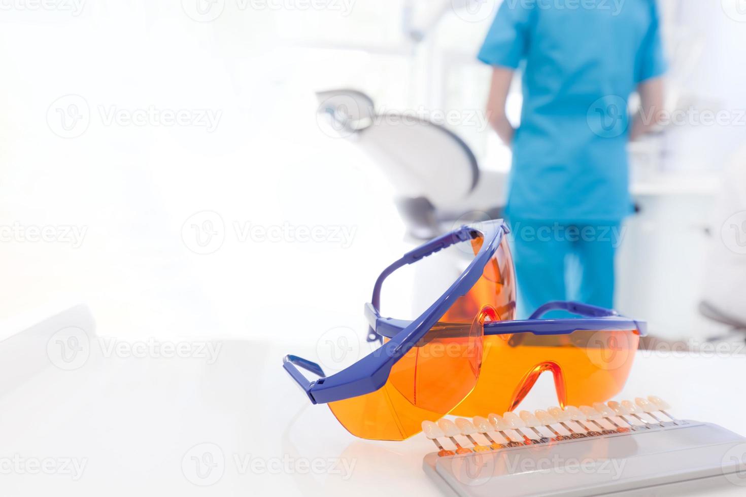 Dental safety glasses photo