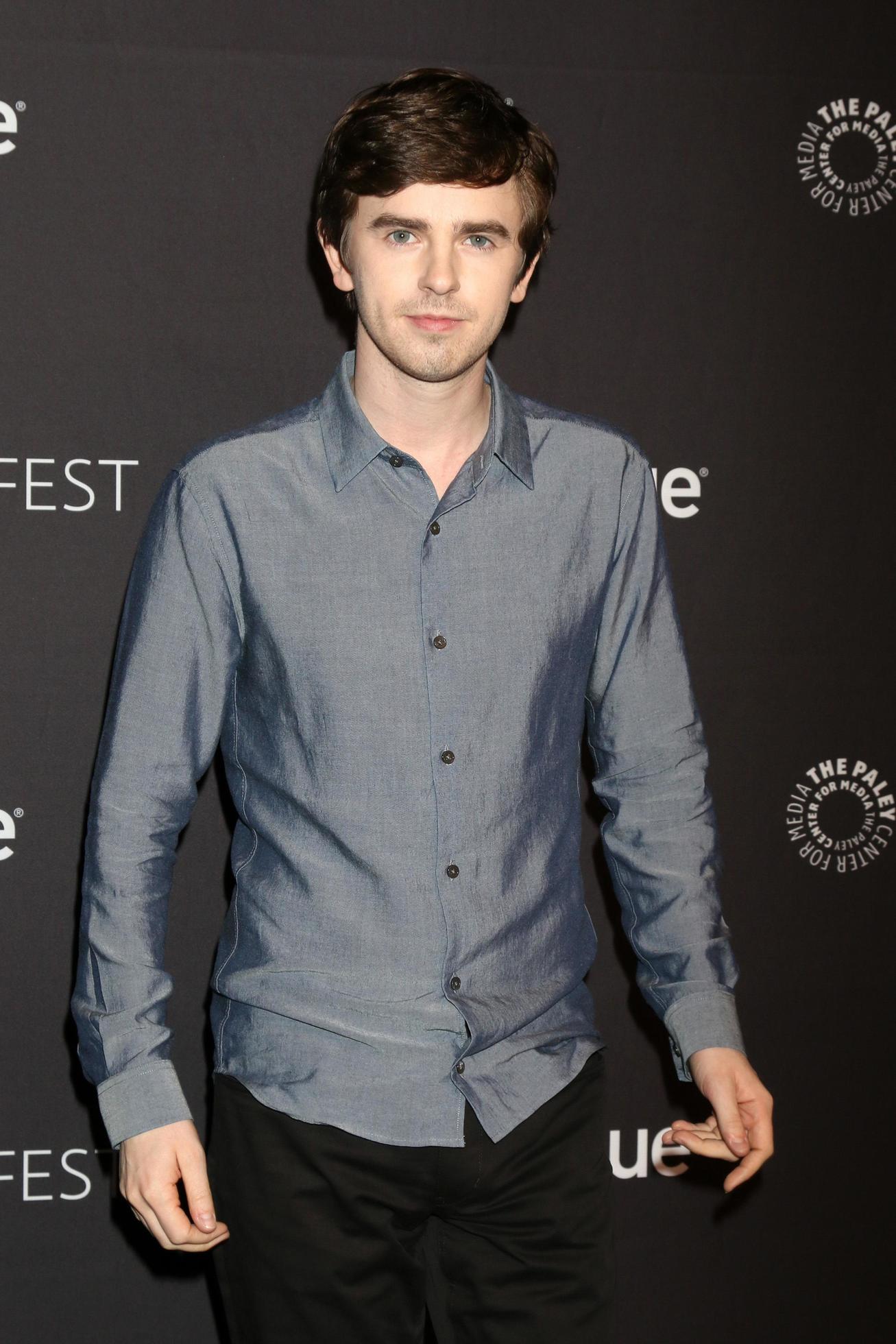 Los Angeles Mar 22 Freddie Highmore At The 2018 Paleyfest Los Angeles The Good Doctor At