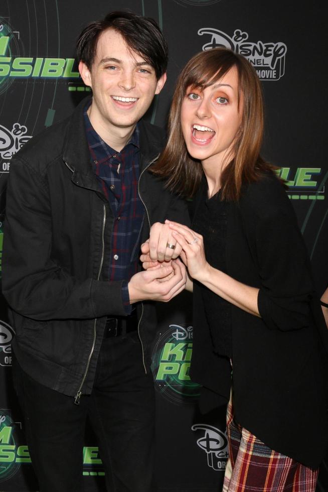 LOS ANGELES, FEB 12 - Dylan Riley Snyder, Allisyn Ashley Arm at the Kim Possible Premiere Screening at the TV Academy on February 12, 2019 in Los Angeles, CA photo