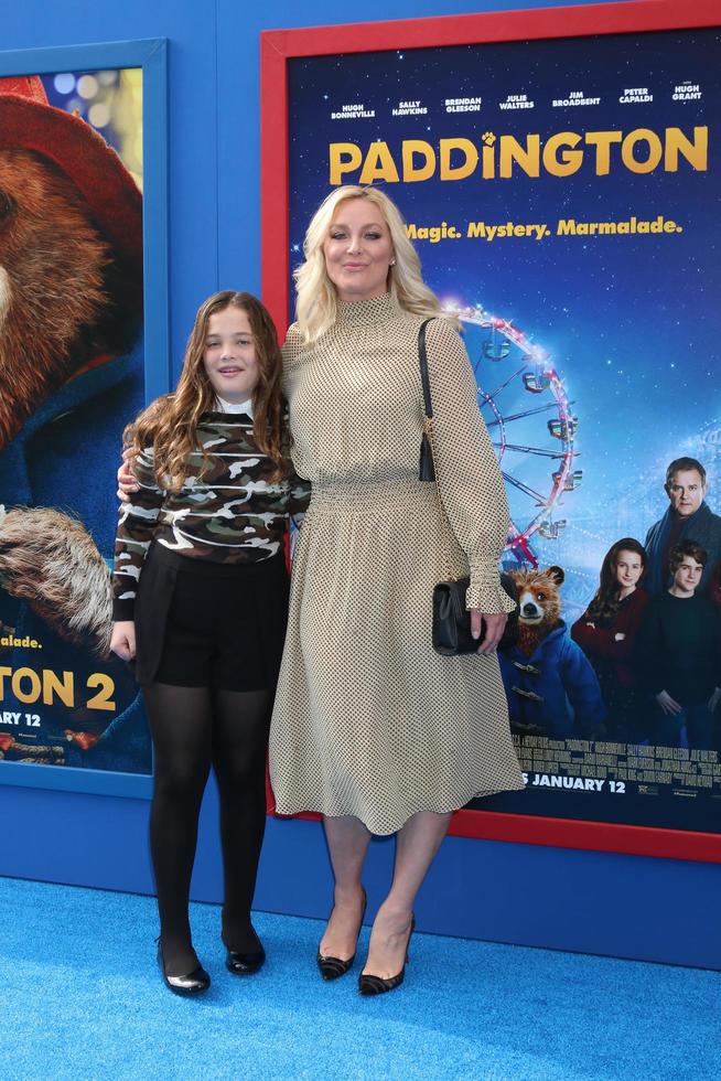 LOS ANGELES, JAN 6 - Elisabeth Rohm, daughter at the Paddington 2 US Premiere at Village Theater on January 6, 2018 in Westwood, CA photo