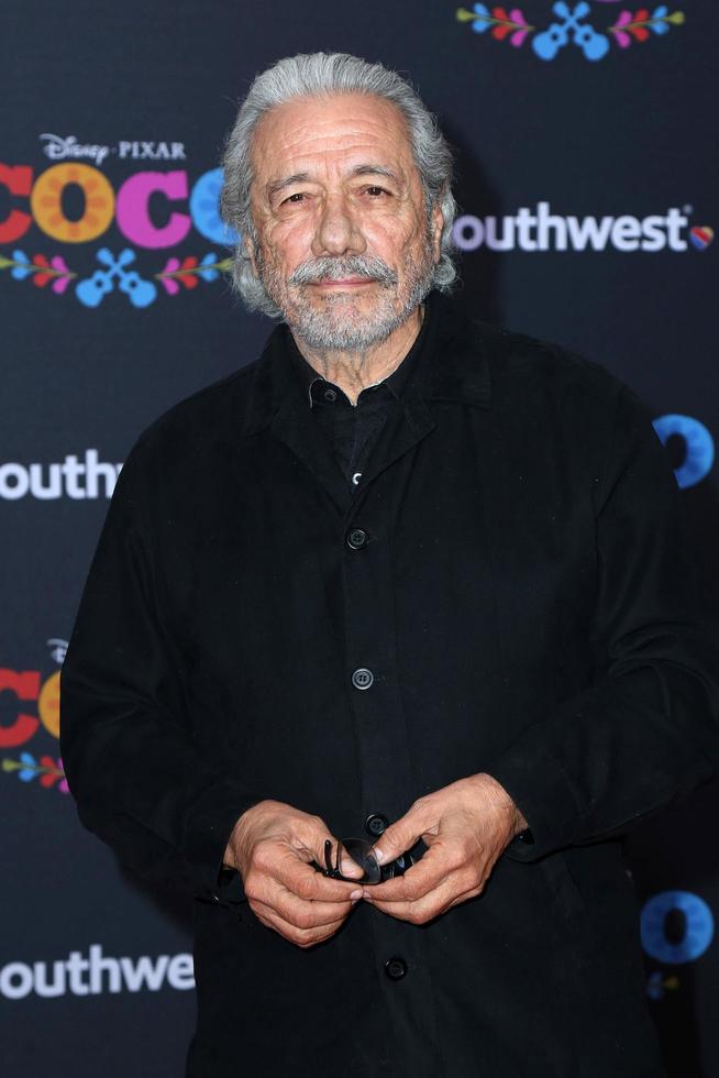 LOS ANGELES, NOV 8 - Edward James Olmos at the Coco Premiere at the El Capitan Theater on November 8, 2017 in Los Angeles, CA photo