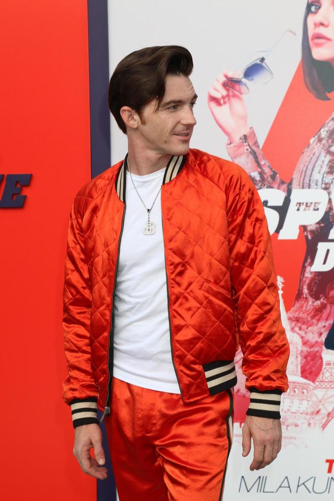 LOS ANGELES, JUL 25 - Drake Bell at The Spy Who Dumped Me Premiere at the Village Theater on July 25, 2018 in Westwood, CA photo
