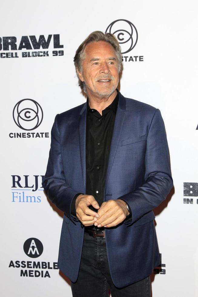 los angeles, sep 29 - don johnson at the brawl in cell block 99 estreno en el egyptian theater el 29 de septiembre de 2017 en los angeles, ca foto