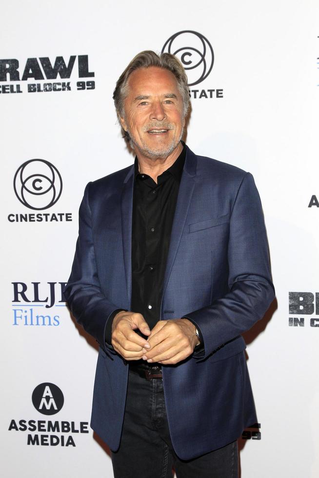 LOS ANGELES, SEP 29 - Don Johnson at the Brawl in Cell Block 99 Premiere at the Egyptian Theater on September 29, 2017 in Los Angeles, CA photo
