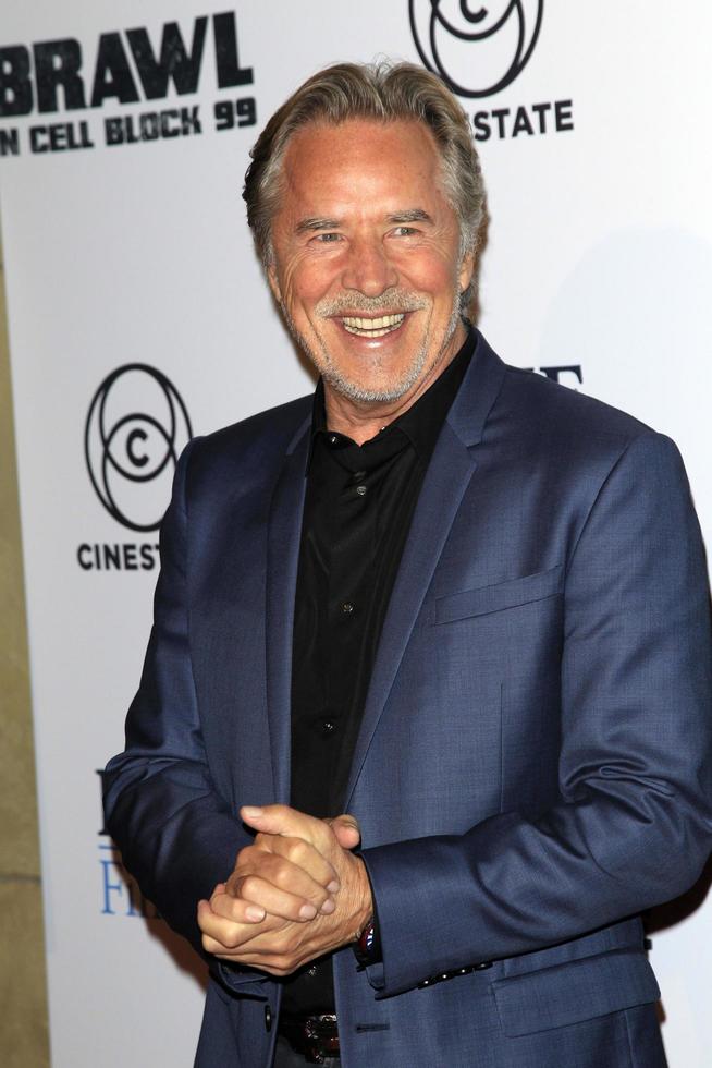 los angeles, sep 29 - don johnson at the brawl in cell block 99 estreno en el egyptian theater el 29 de septiembre de 2017 en los angeles, ca foto