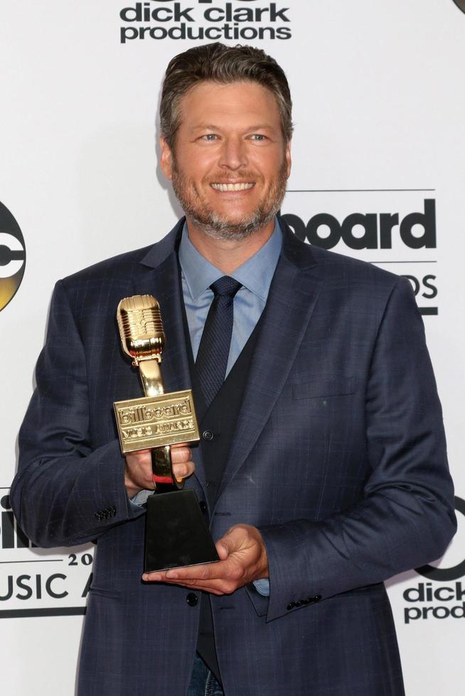 LAS VEGAS, MAY 21 - Blake Shelton at the 2017 Billboard Awards Press Room at the T, Mobile Arena on May 21, 2017 in Las Vegas, NV photo