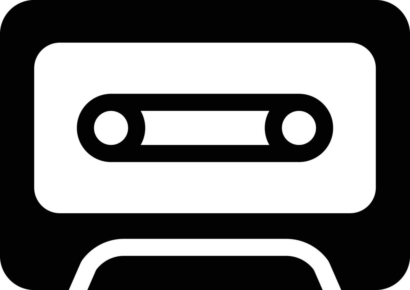 cassette vector illustration on a background.Premium quality symbols.vector icons for concept and graphic design.