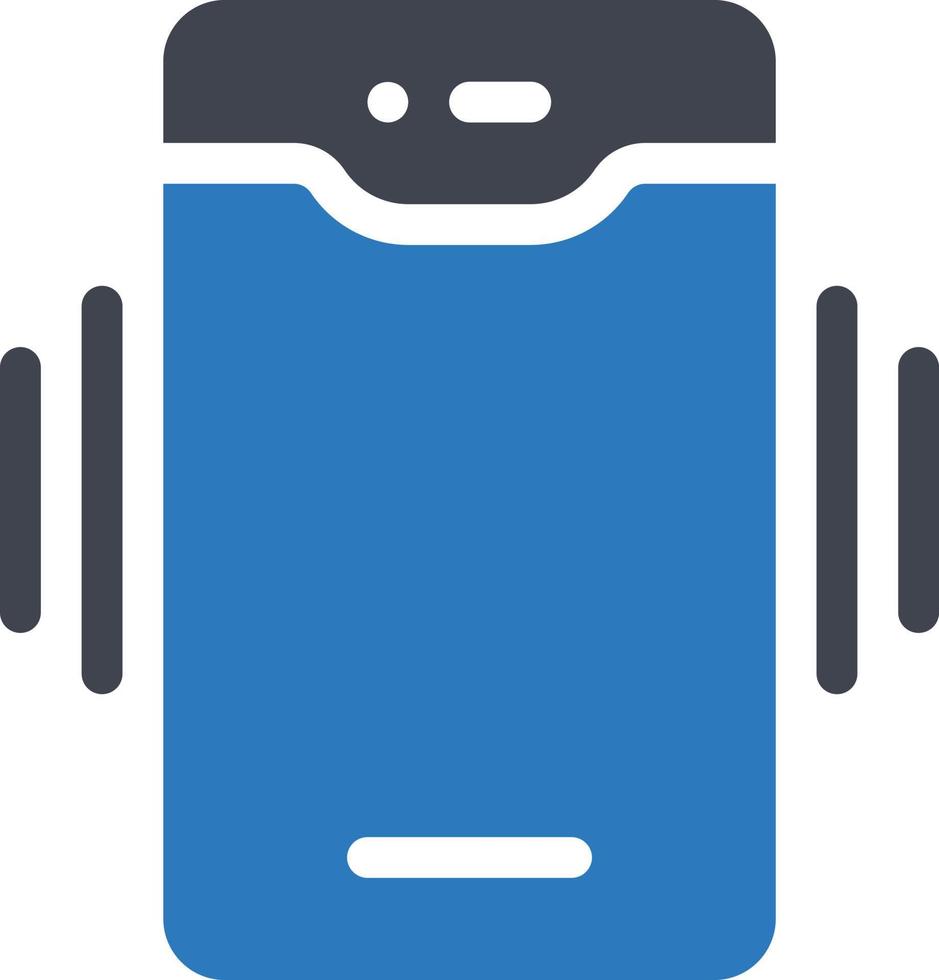 mobile vibrating vector illustration on a background.Premium quality symbols.vector icons for concept and graphic design.