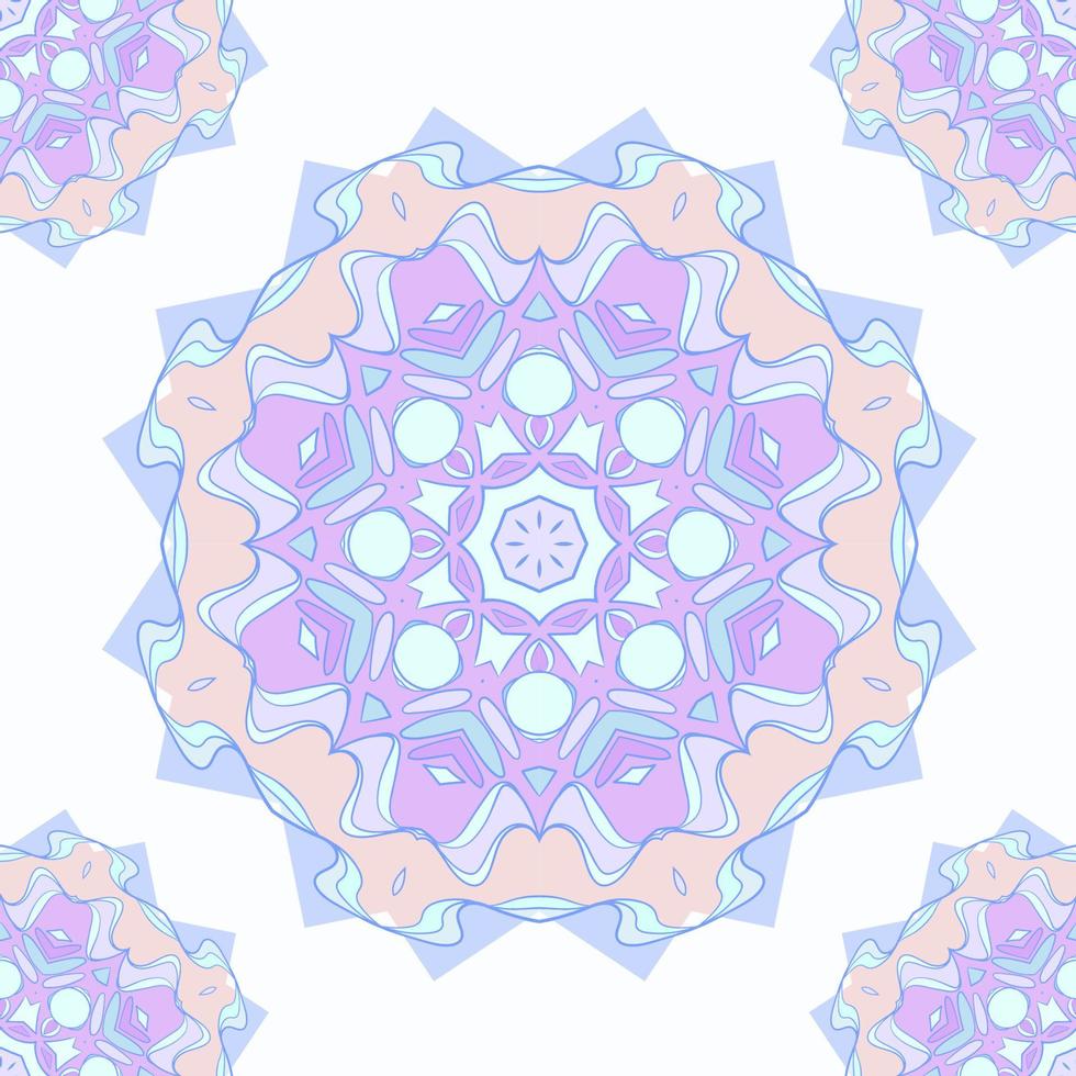 mandala abstracto para su diseño vector