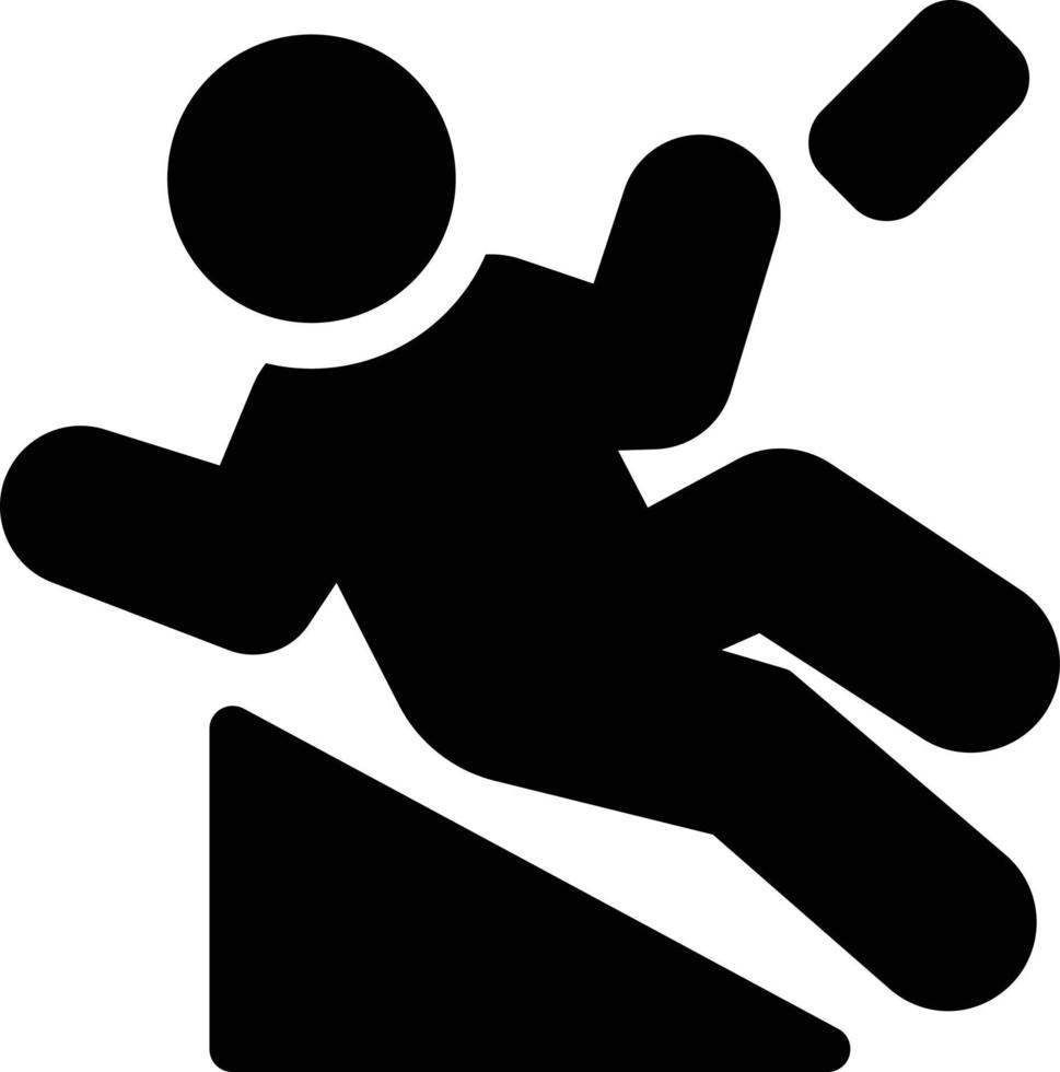 slip vector illustration on a background.Premium quality symbols.vector icons for concept and graphic design.