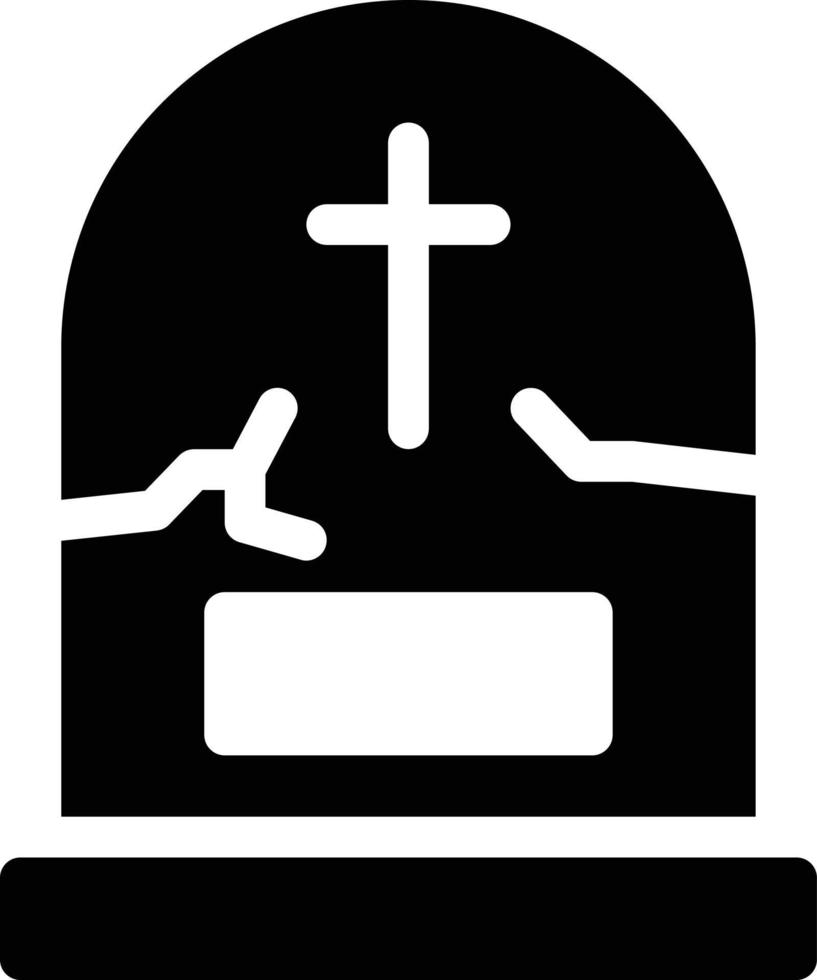 ilustración de vector de cementerio en un fondo. símbolos de calidad premium. iconos vectoriales para concepto y diseño gráfico.