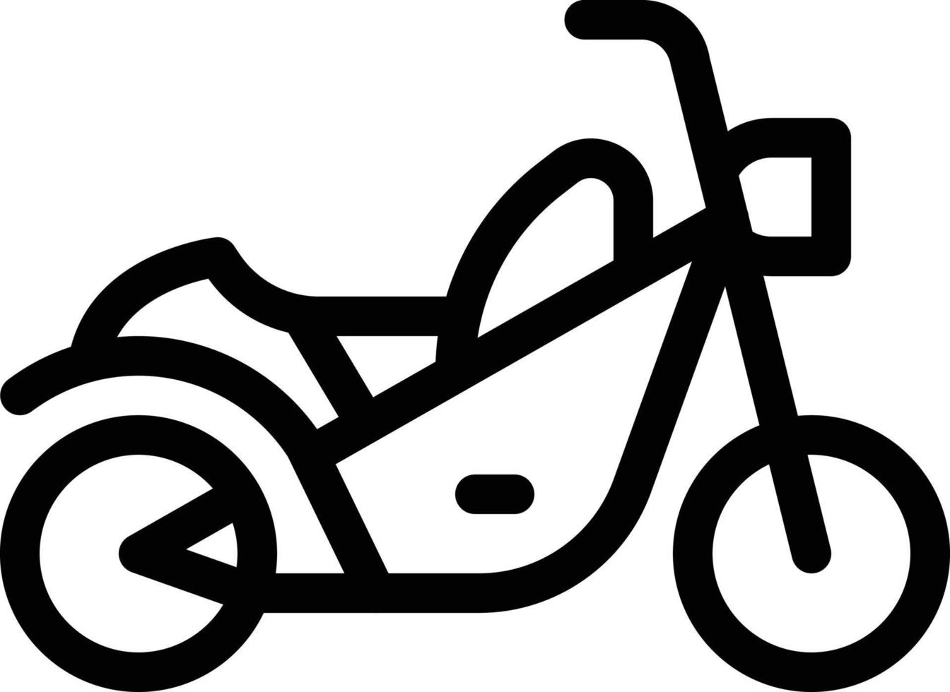 ilustración de vector de moto en un fondo. símbolos de calidad premium. iconos vectoriales para concepto y diseño gráfico.