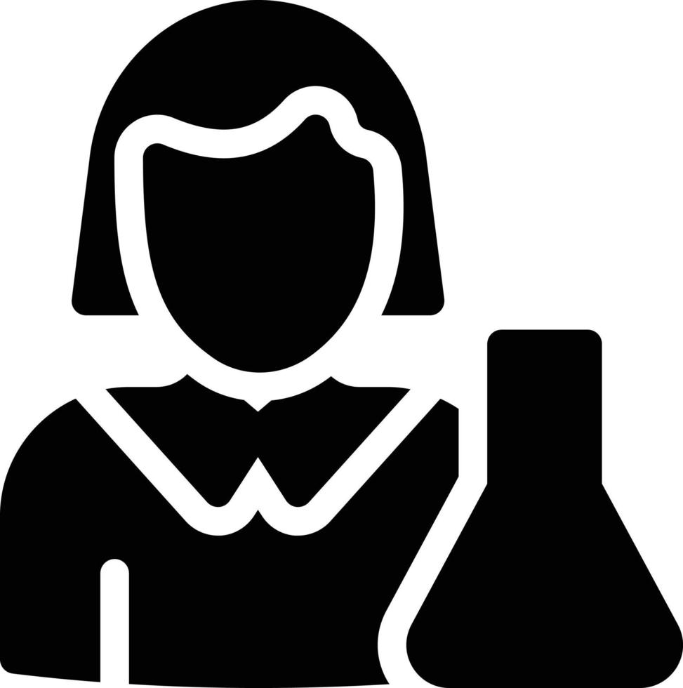 scientist vector illustration on a background.Premium quality symbols.vector icons for concept and graphic design.