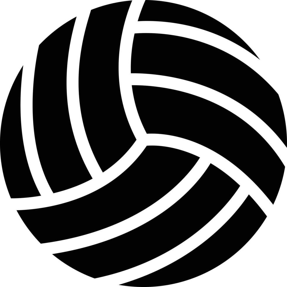 ilustración vectorial de voleibol en un fondo. símbolos de calidad premium. iconos vectoriales para concepto y diseño gráfico. vector