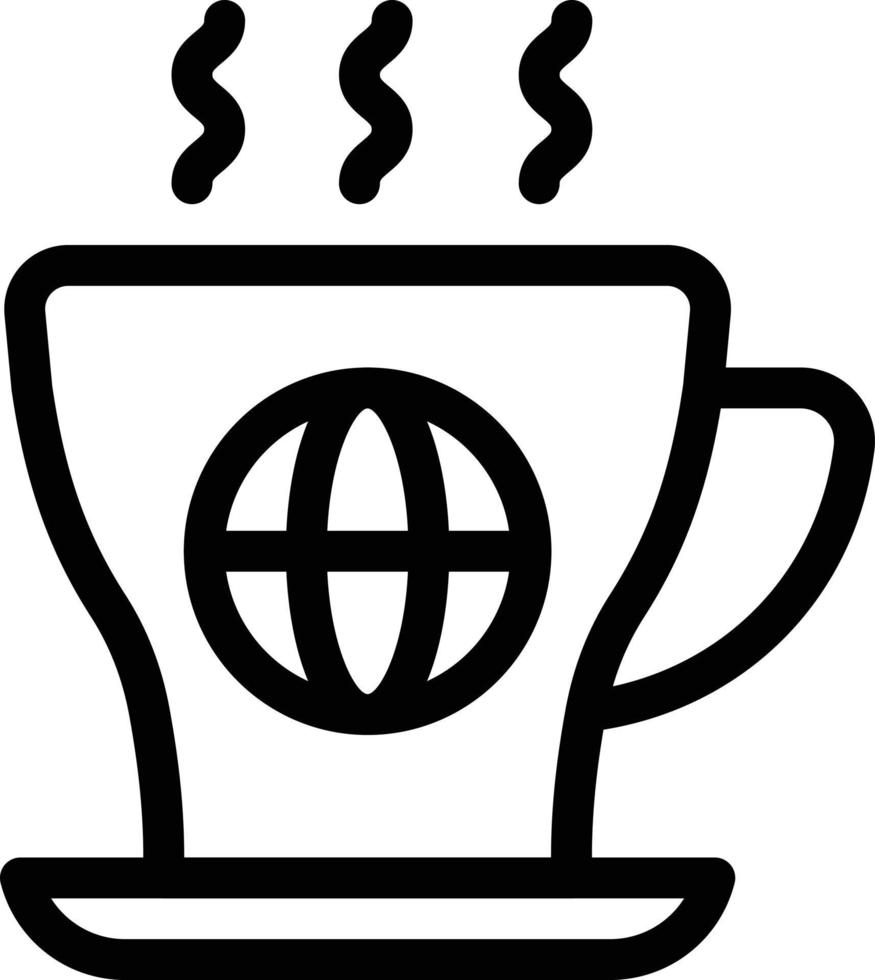 chai ilustración vectorial sobre un fondo. símbolos de calidad premium. iconos vectoriales para concepto y diseño gráfico. vector