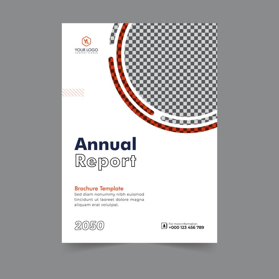 Business brochure cover annual report cover, book cover or flyer design. Leaflet presentation. Catalog with Abstract geometric background. Modern publication poster magazine, layout, template, vector
