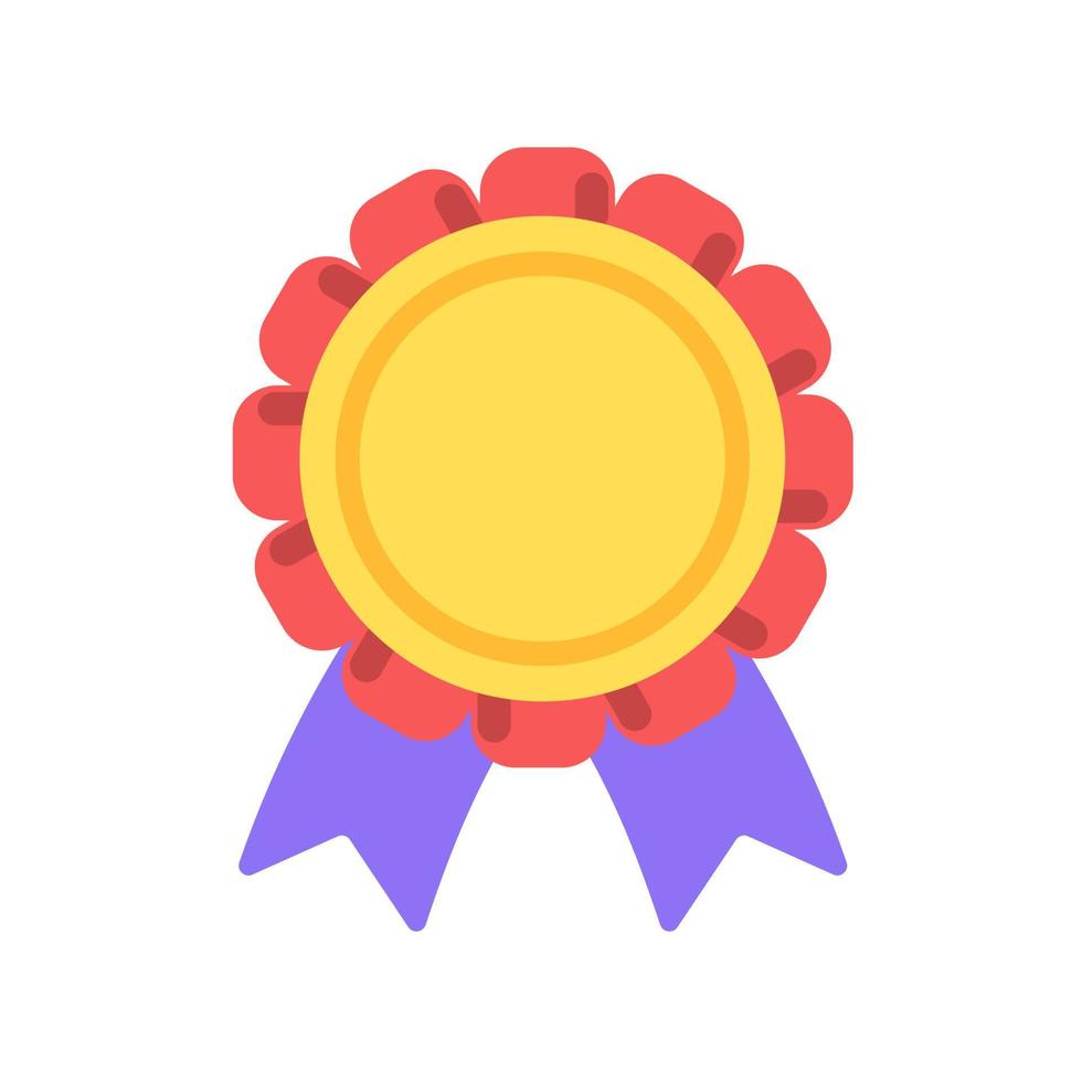 Medals are awarded to the winners of the sporting events. vector