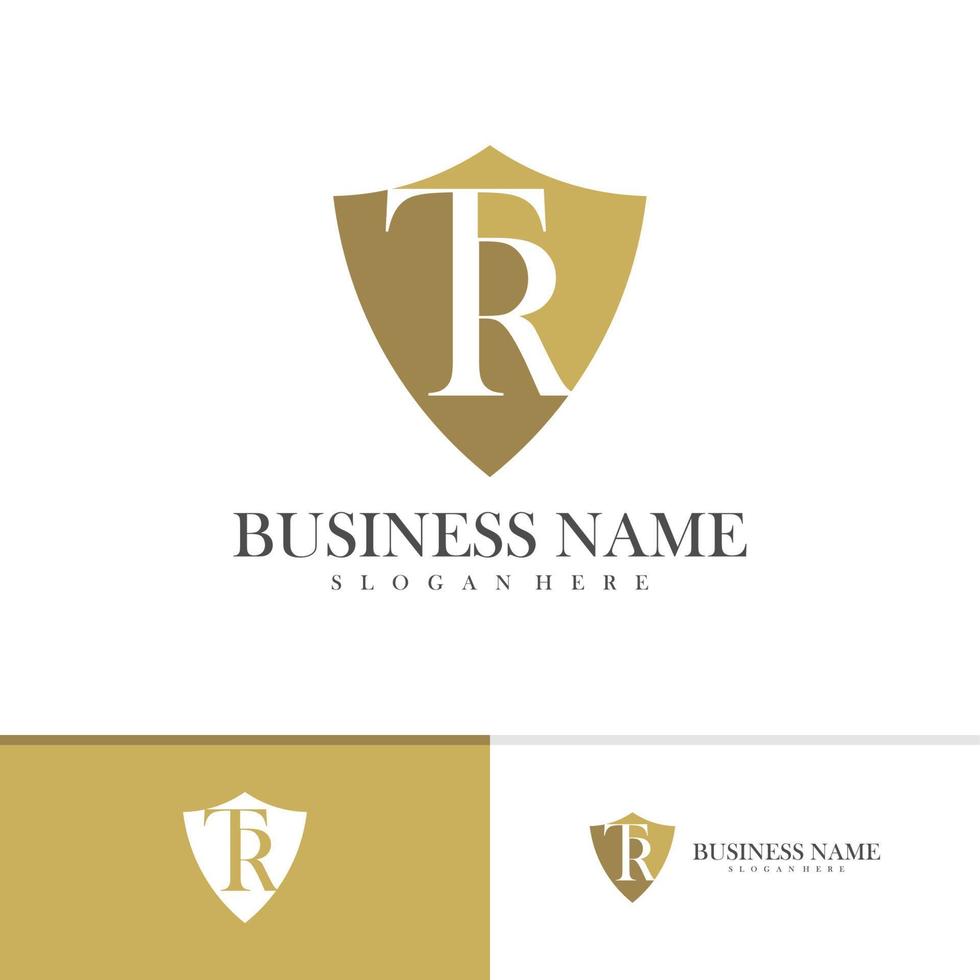 Letter T R logo vector template, Creative T R logo design concepts