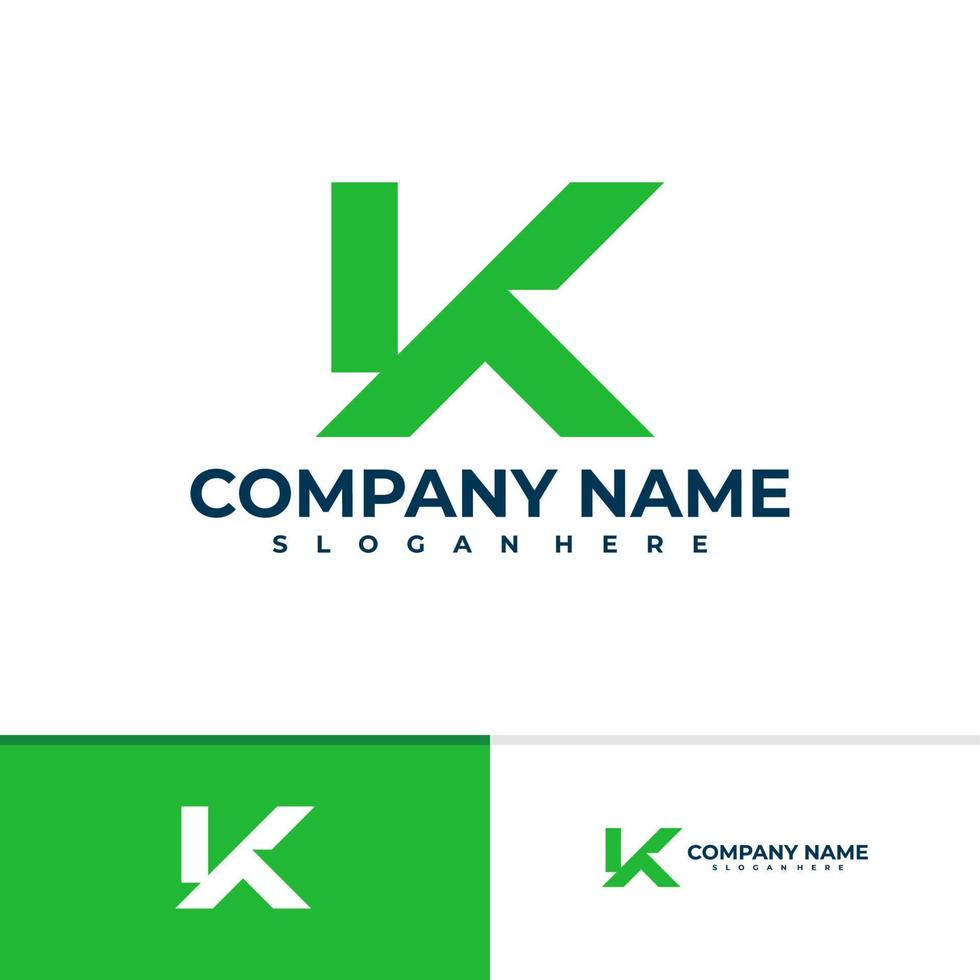 Letter K logo vector template, Creative K logo design concepts