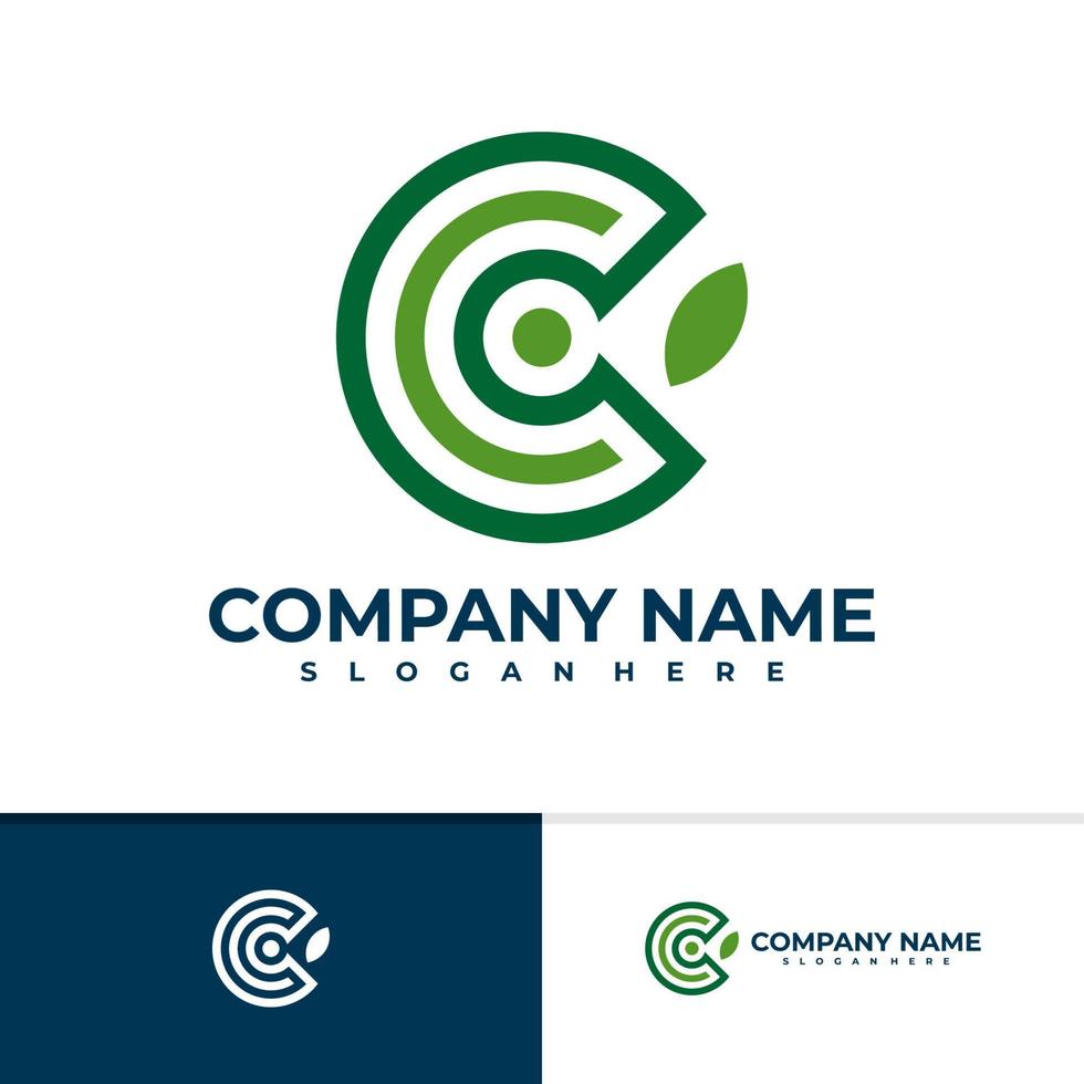 Tech C logo vector template, Creative Tech C logo design concepts