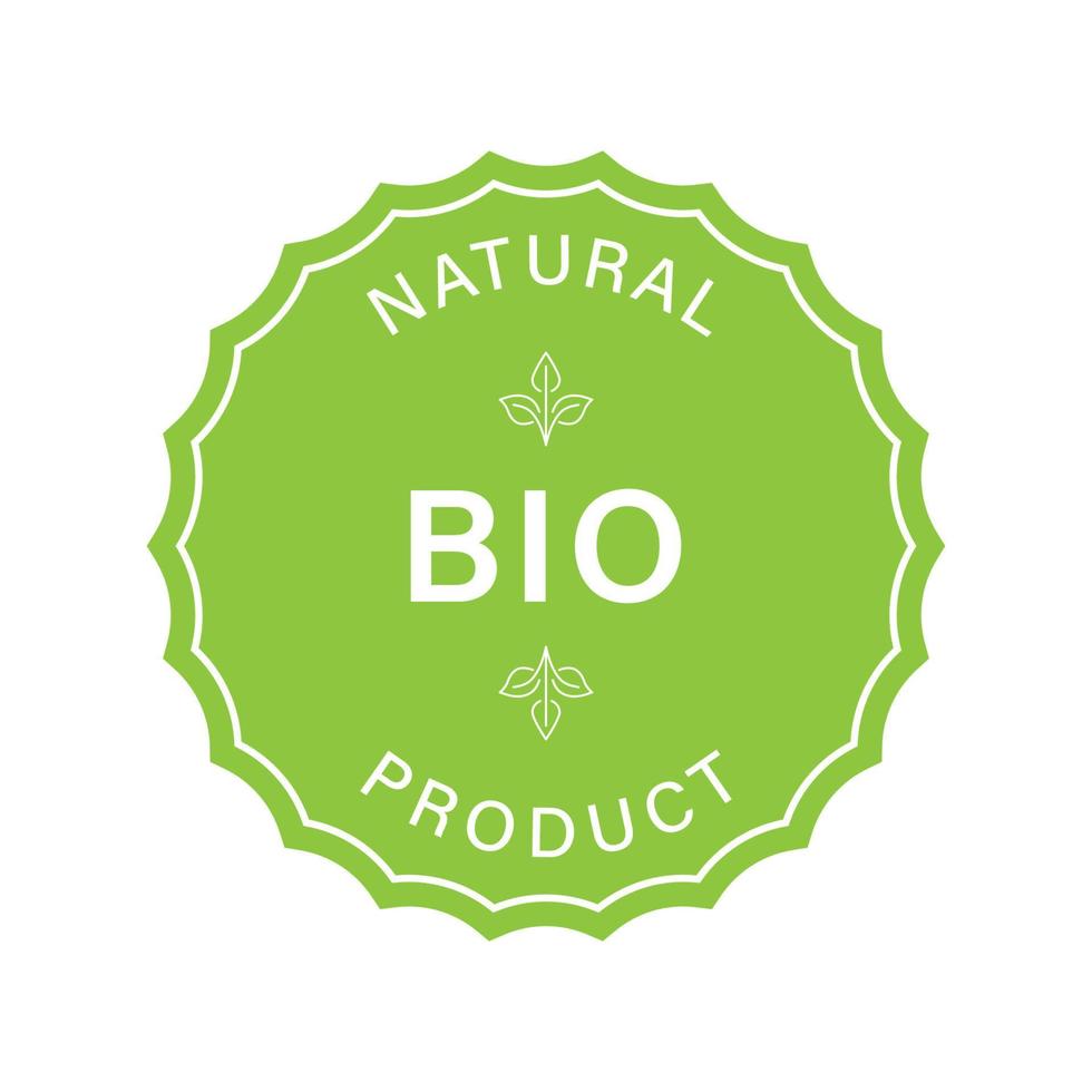 Free GMO Line Green Stamp. Natural Non GMO Food Label. No Genetically Modified Ingredients Sign. Bio Eco Food for Vegan Outline Logo. Vegetarian Organic Product Sticker. Isolated Vector Illustration.