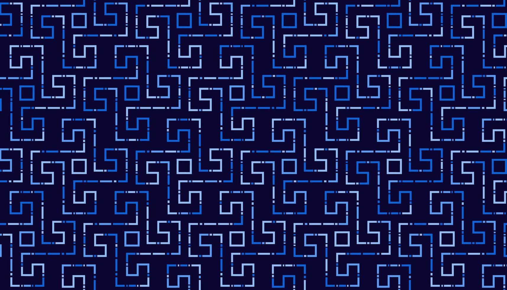 Vector background modern abstract ethnic repetition pattern blue