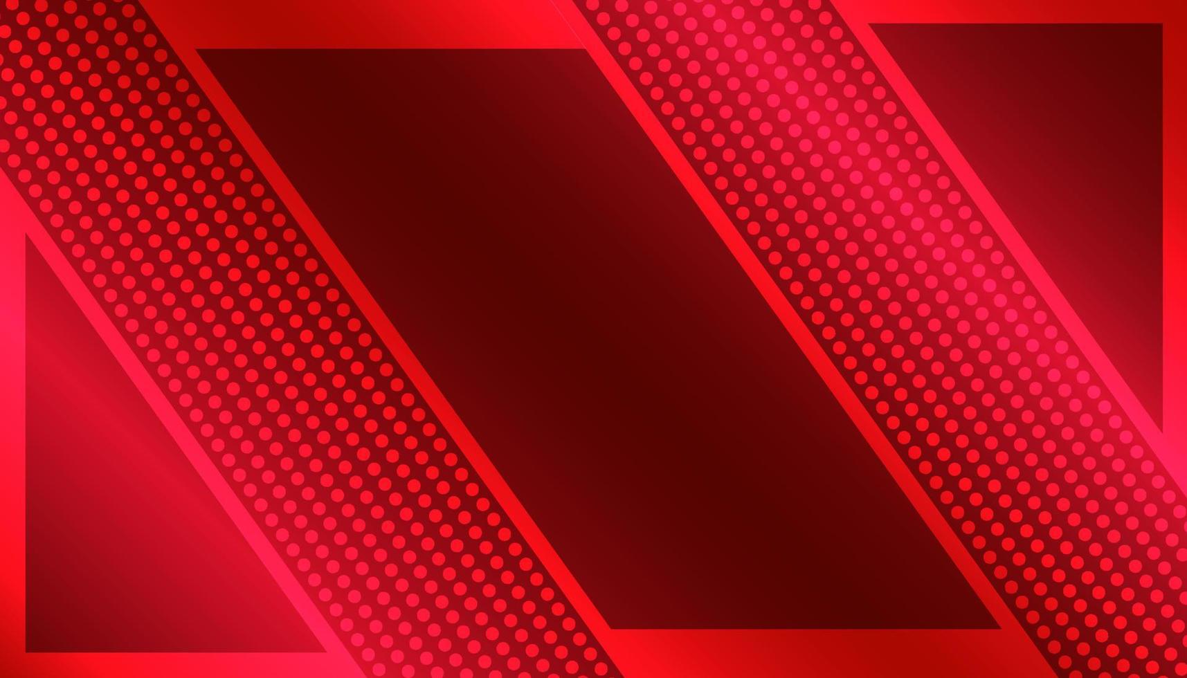 Vector background abstract red patern dot and geometry