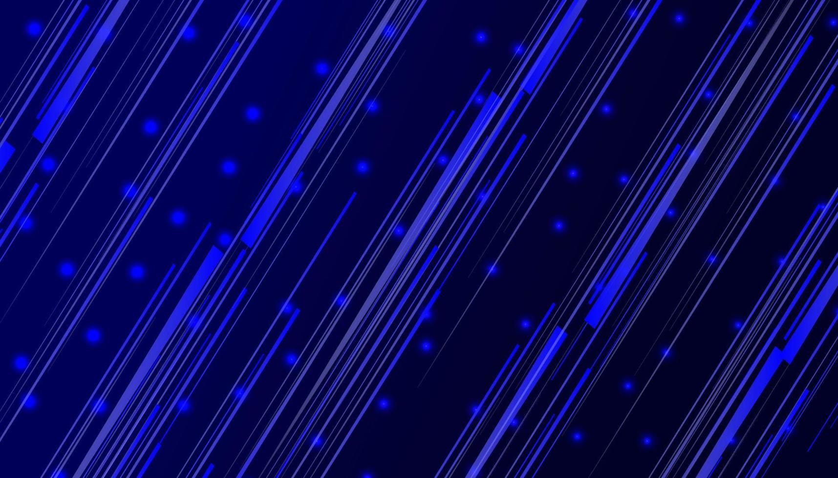 Vector background modern abstract line dynamic space blue