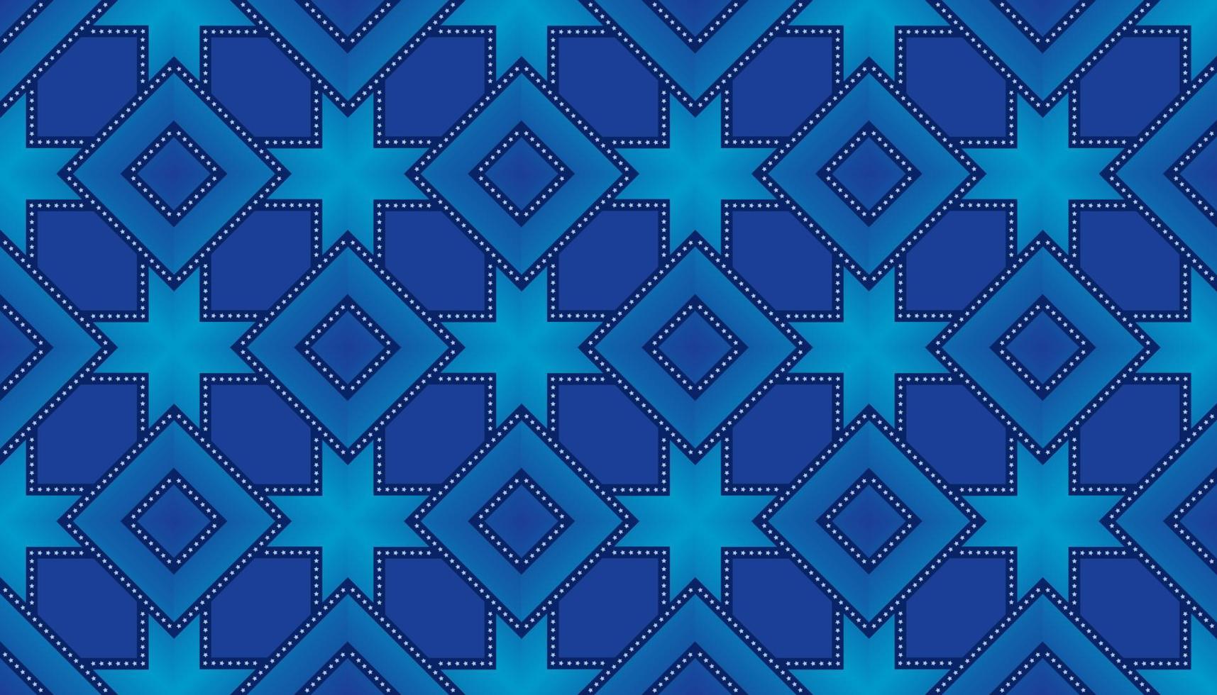 Vector pattern tiles motif blue water