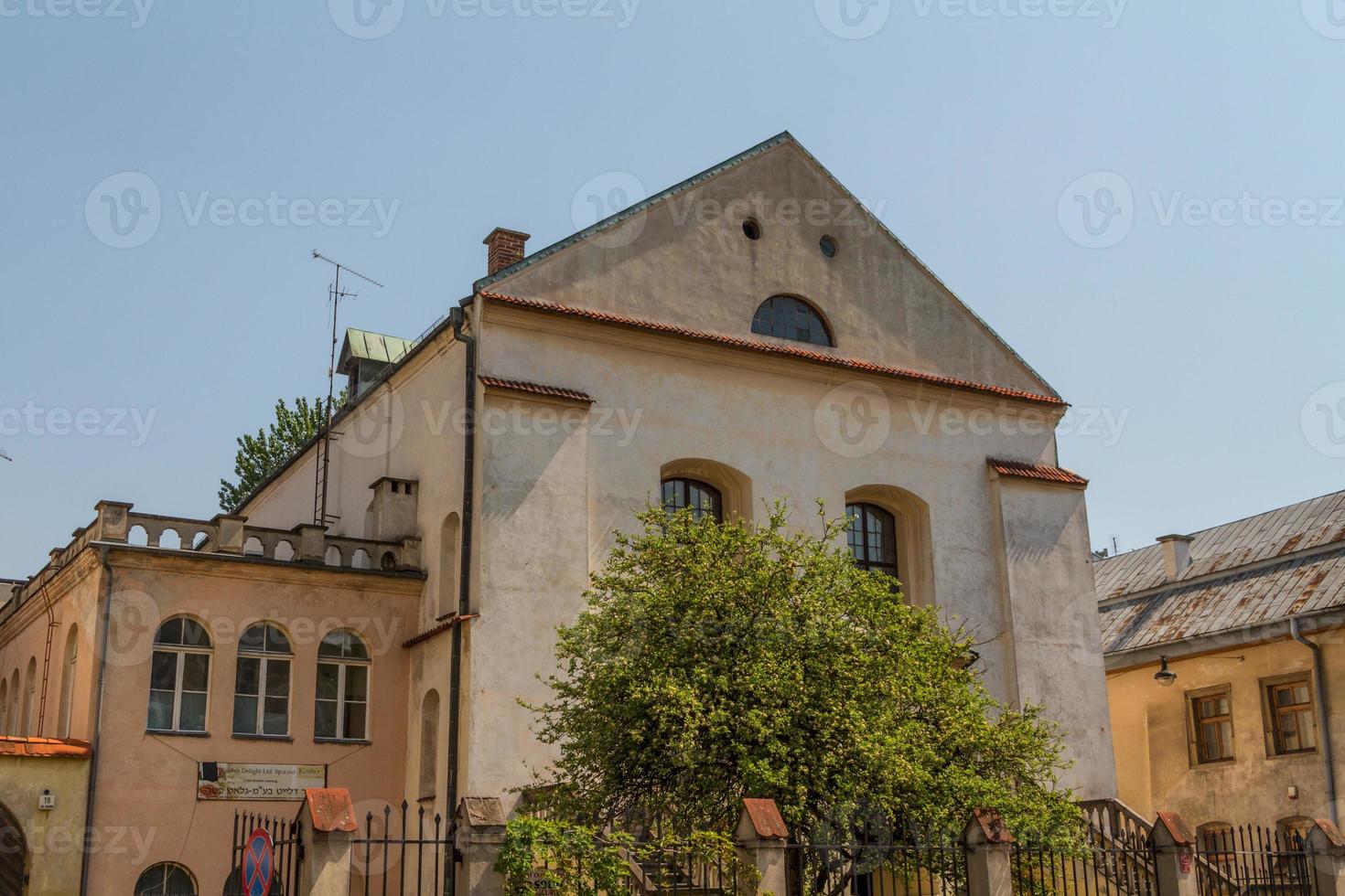 Old Synagogue Izaaka in Kazimierz district of Krakow, Poland photo