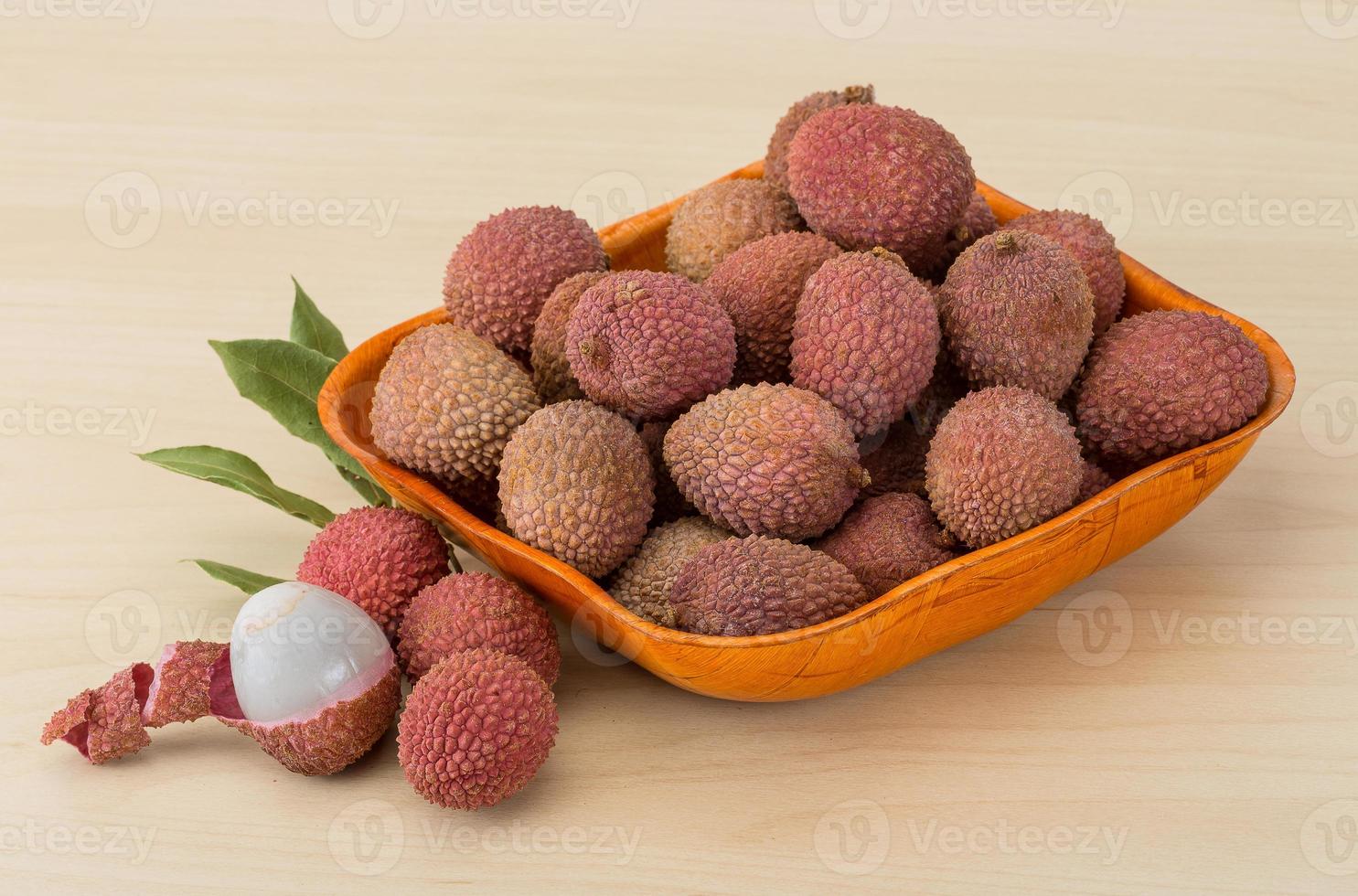 Tropical fruit - lychee photo