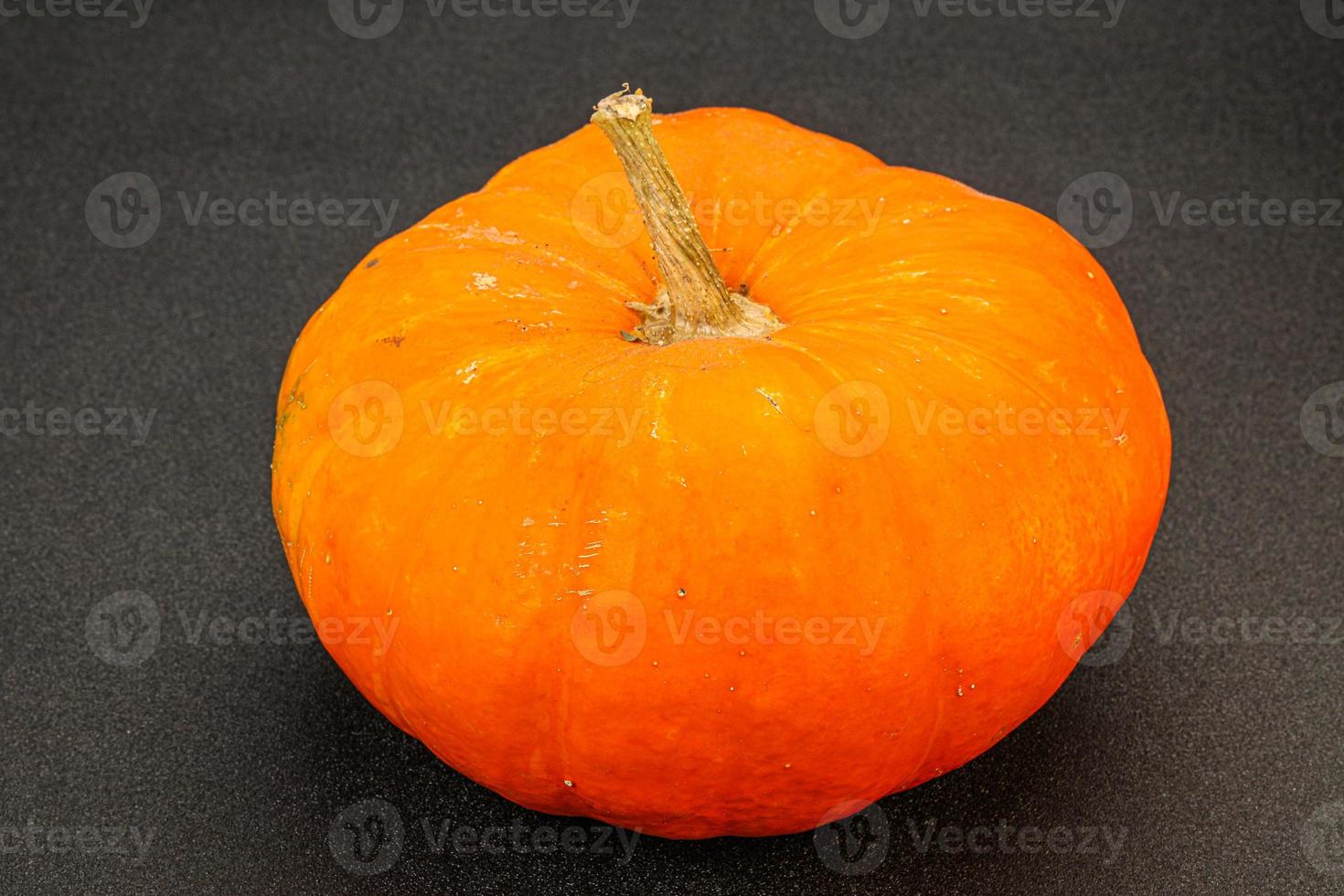 Ripe pumpkin ready for cooking photo