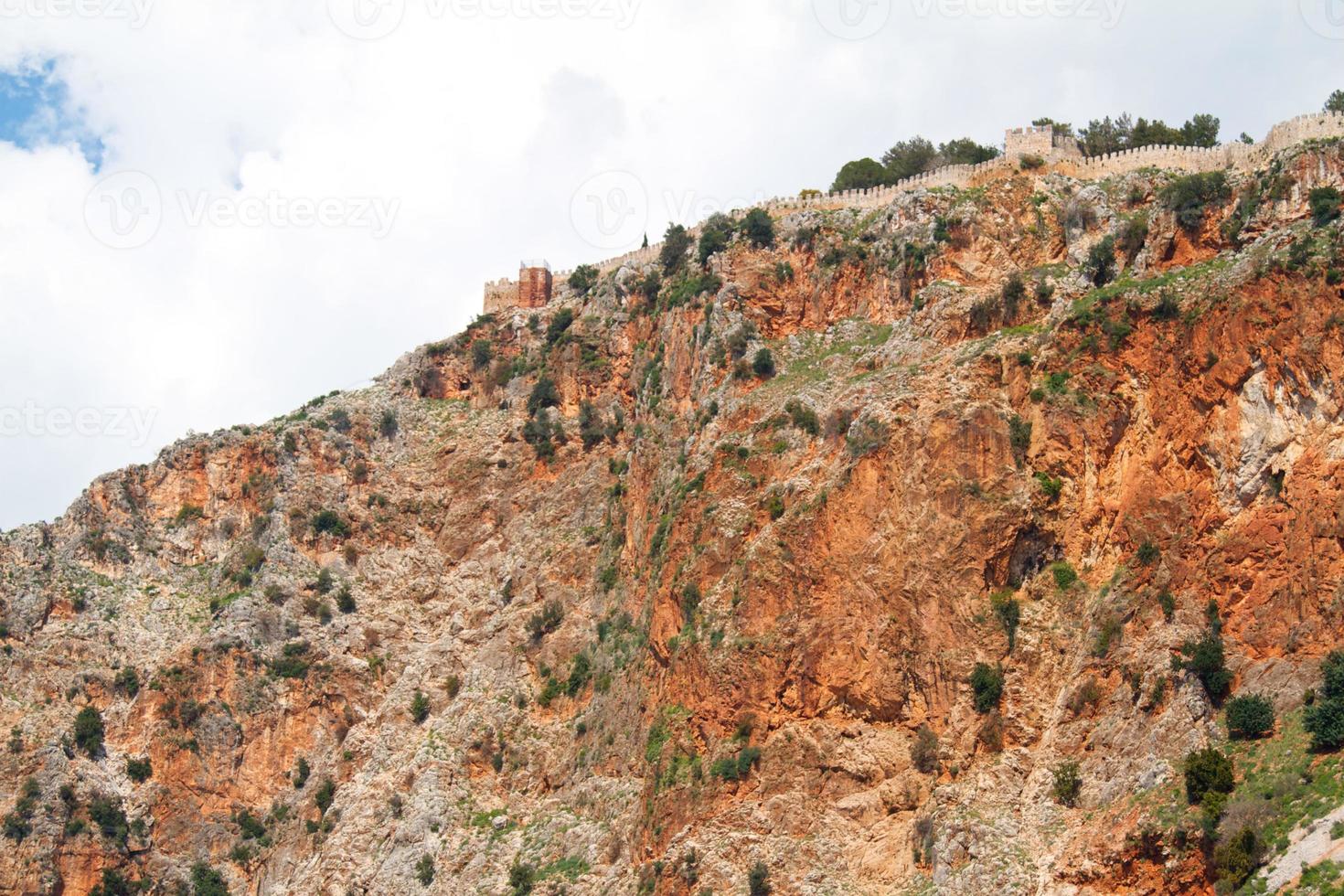 claro paisaje de montaña foto