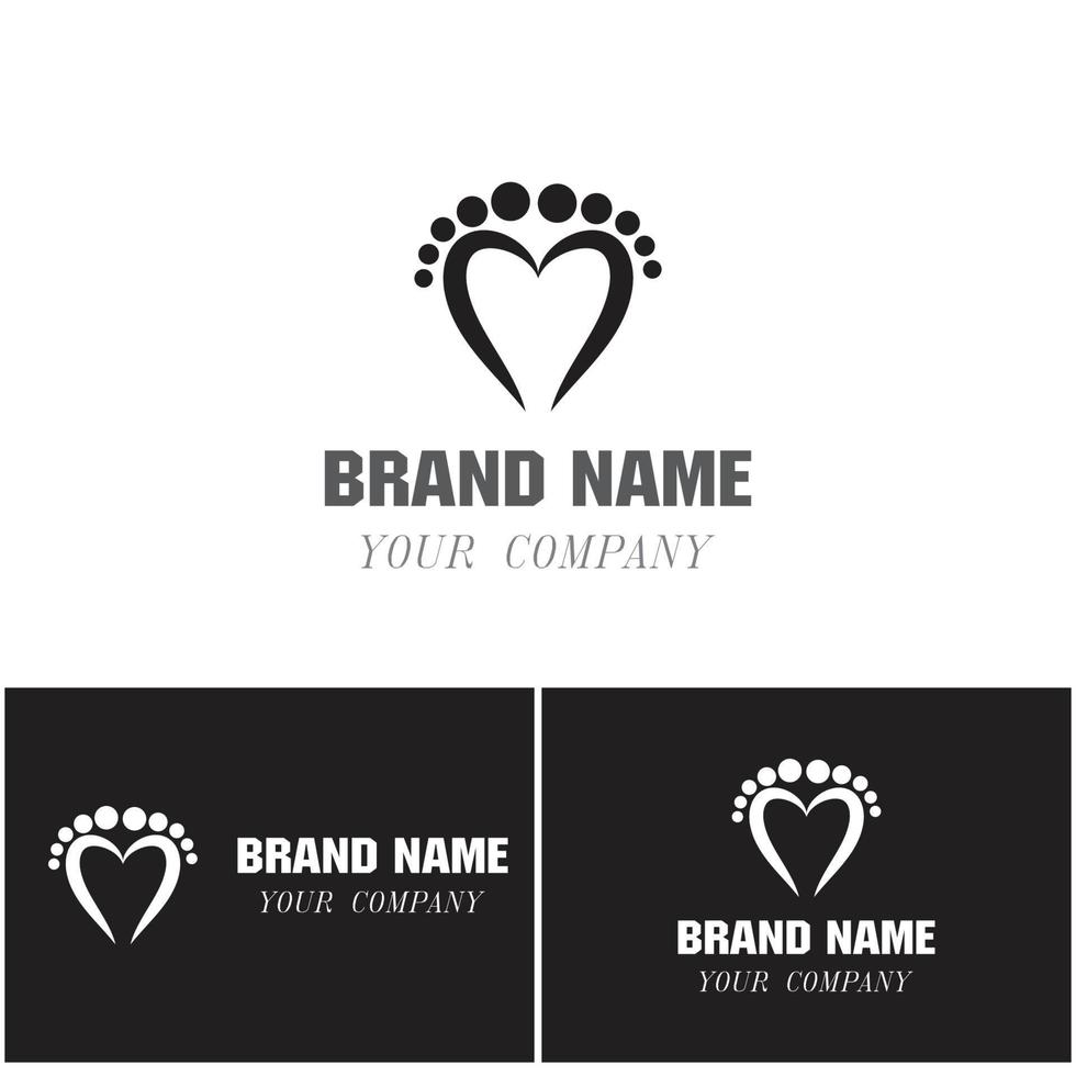 Foot  Logo Template vector symbol nature