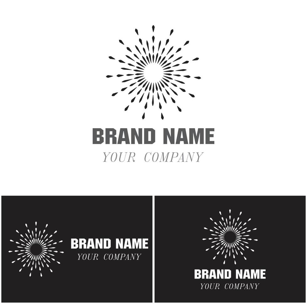 Fireworks Logo Template vector symbol