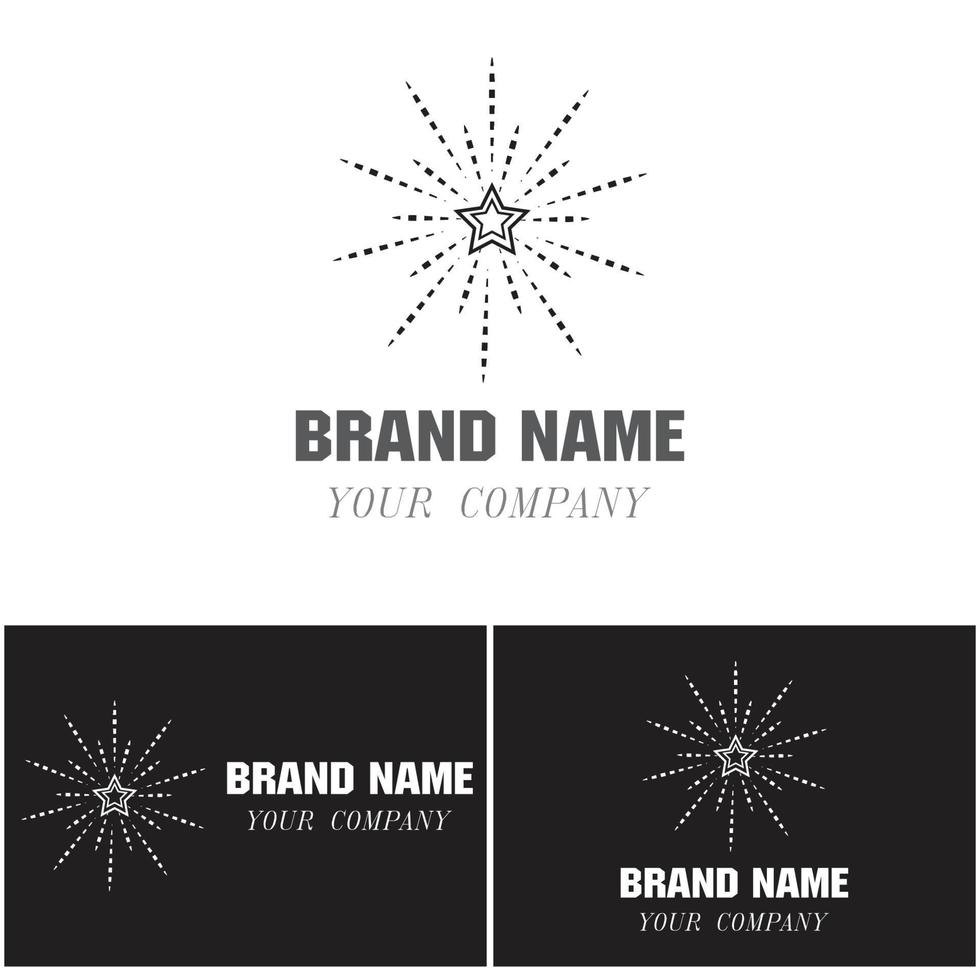 Fireworks Logo Template vector symbol