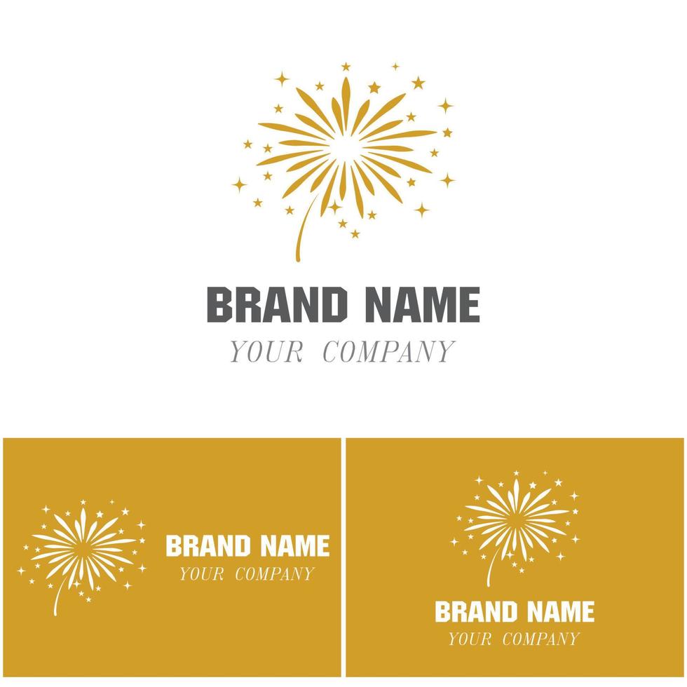 Fireworks Logo Template vector symbol