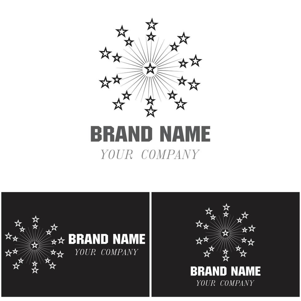 Fireworks Logo Template vector symbol