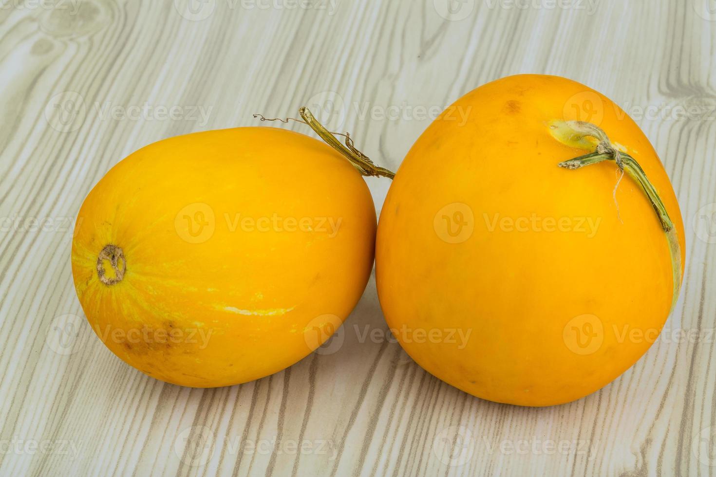 Small yellow melon photo