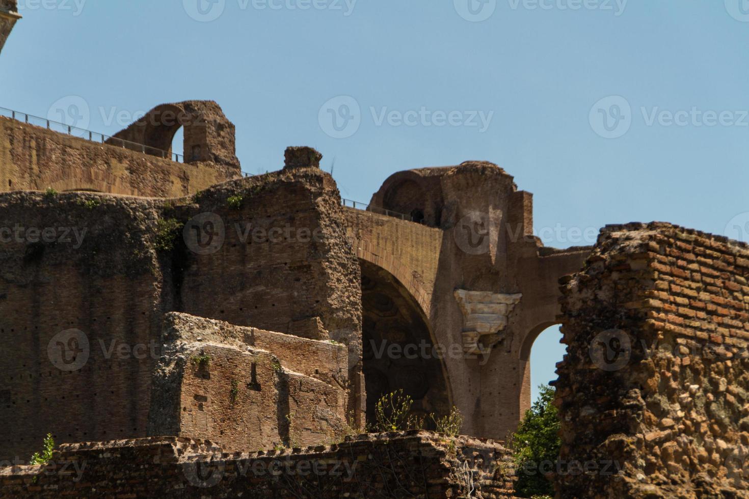 Roman ruins in Rome, Forum photo