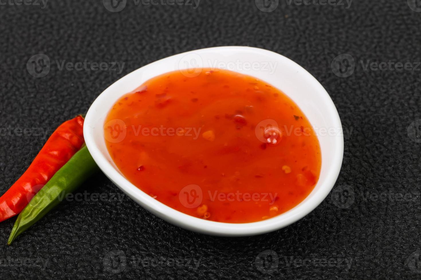 Sweet and spicy chilli sauce photo