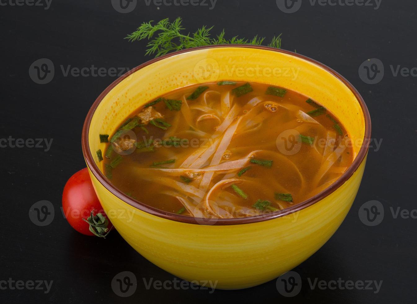 Vietnamese soup Pho photo