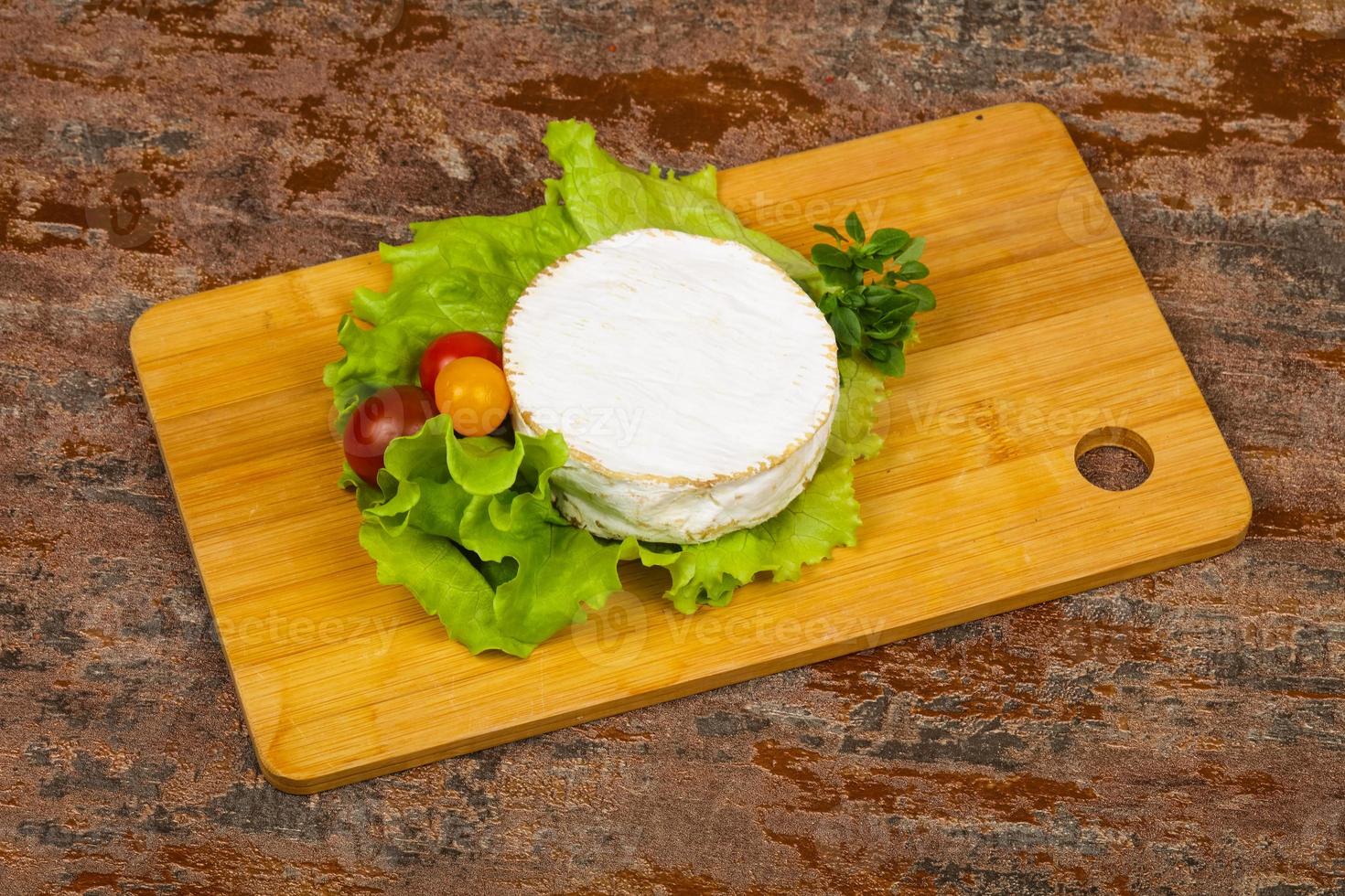 Delicous camembert cheese photo