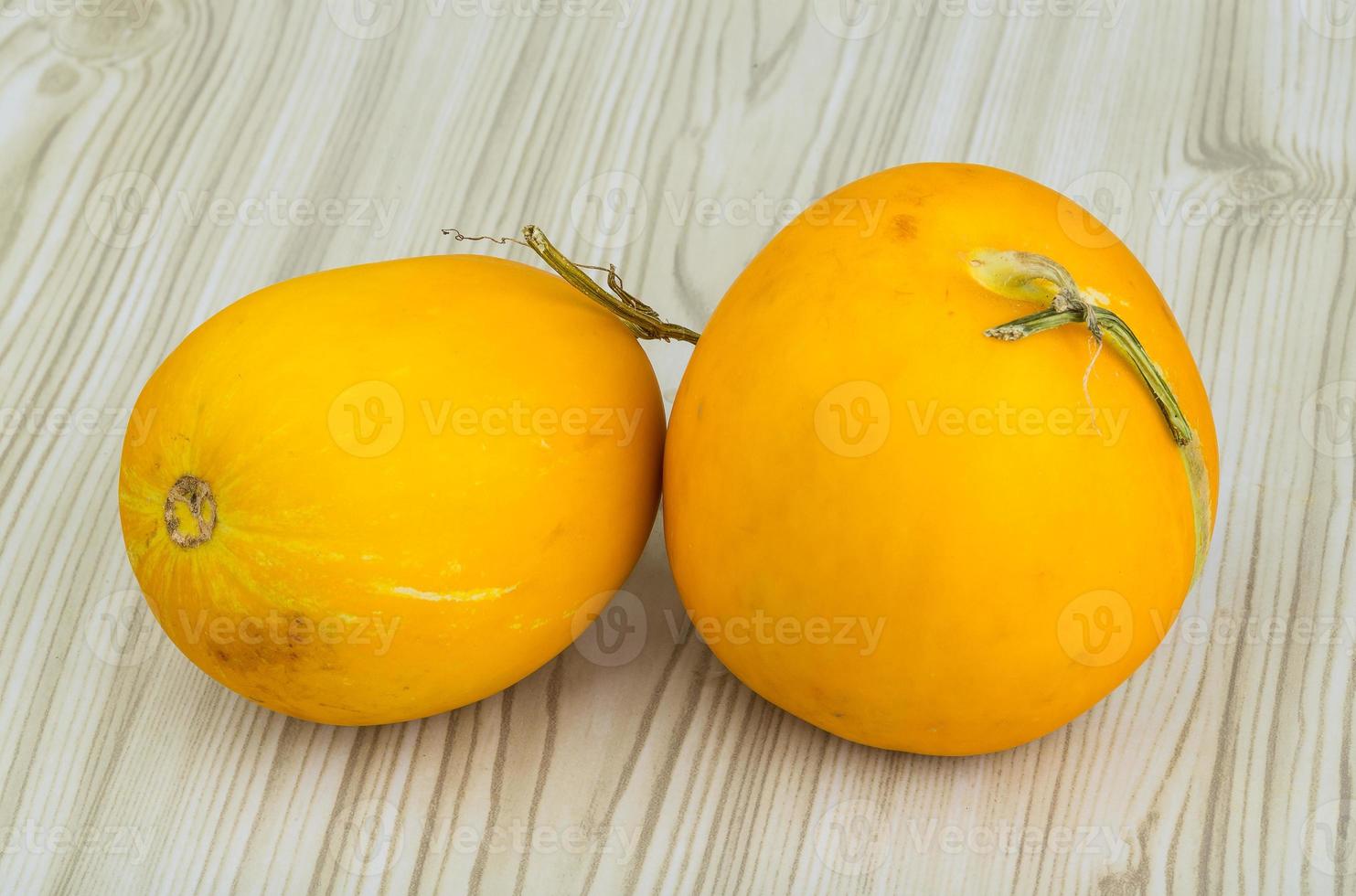 Small yellow melon photo