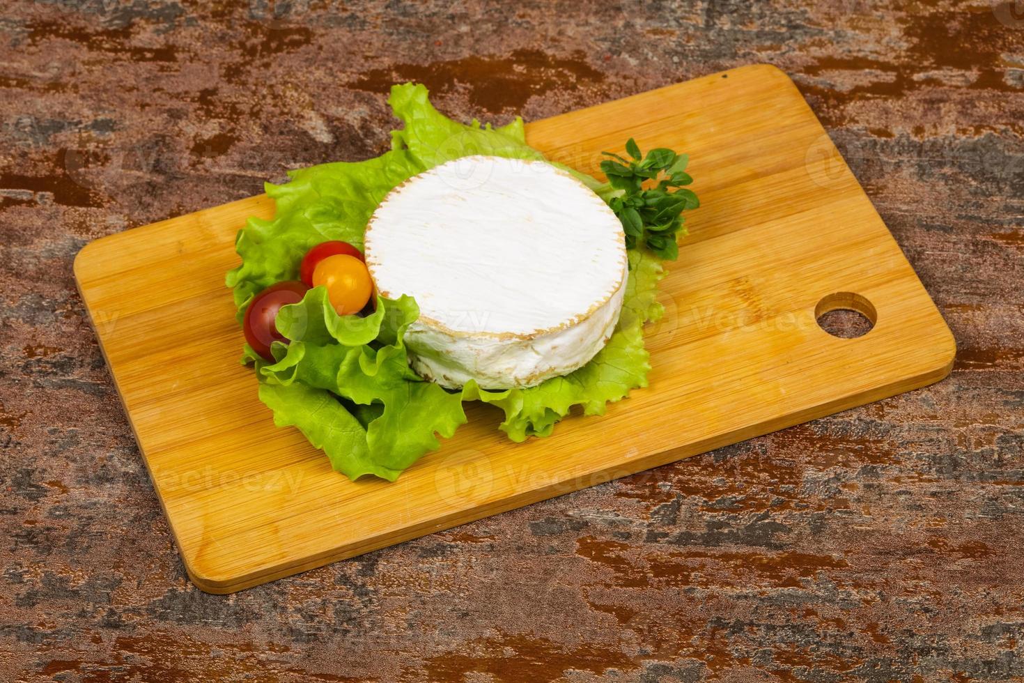 Delicous camembert cheese photo