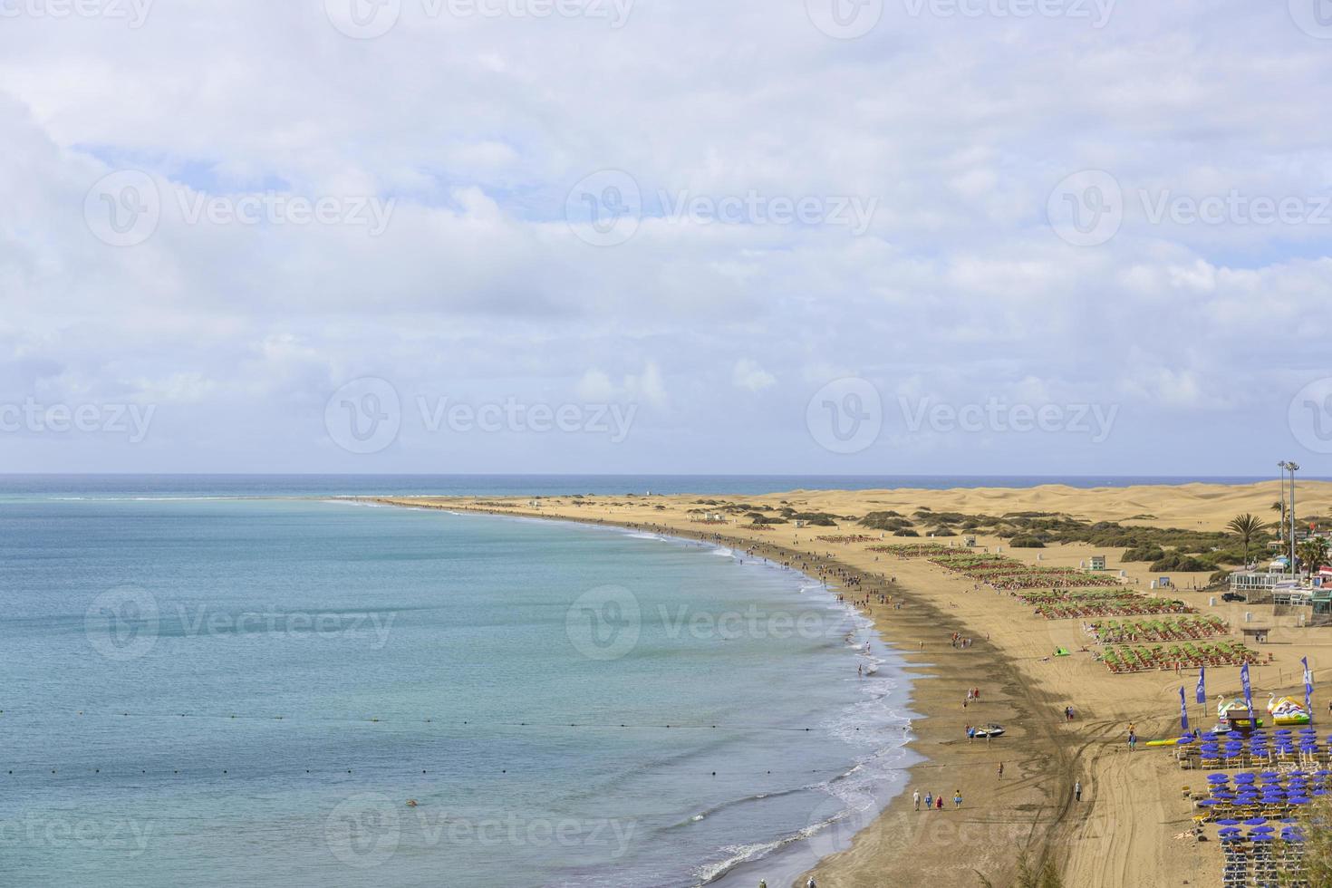 Ocean Coast in Maspalomas photo