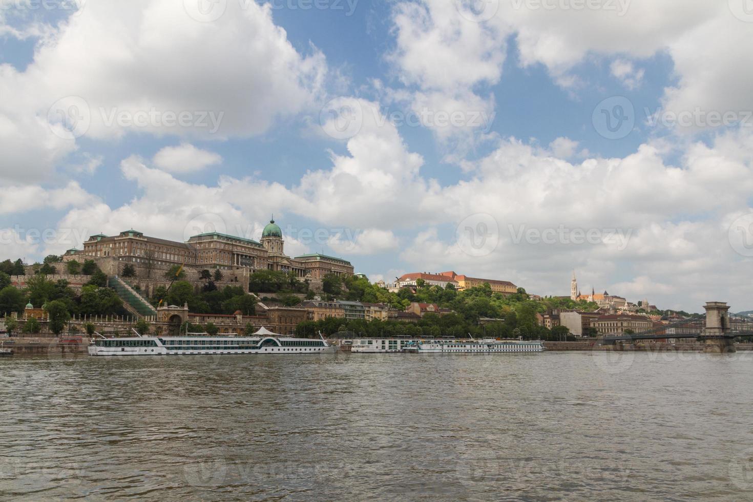 historic Royal Palace in Budapest photo