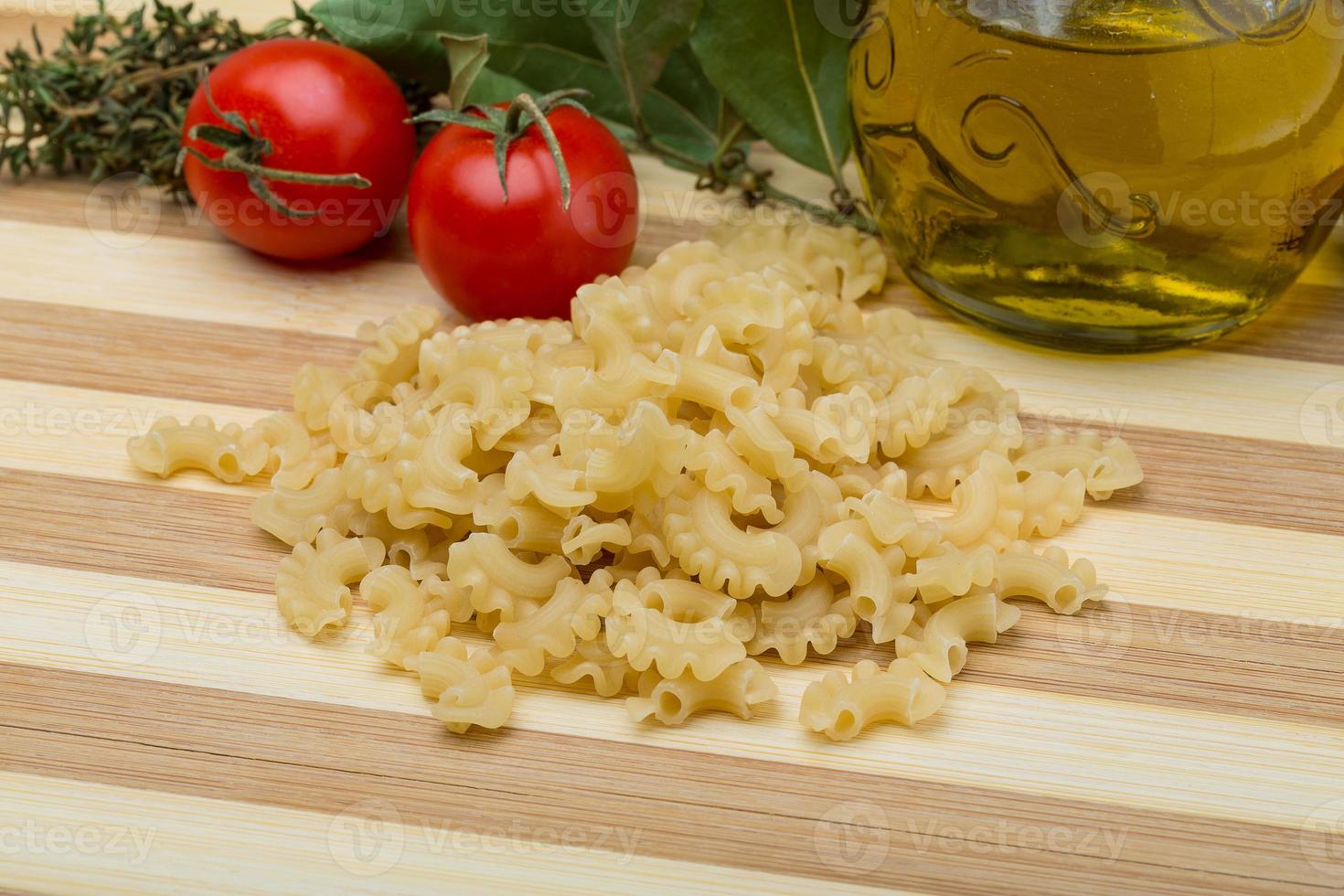 pasta creste de gallo foto