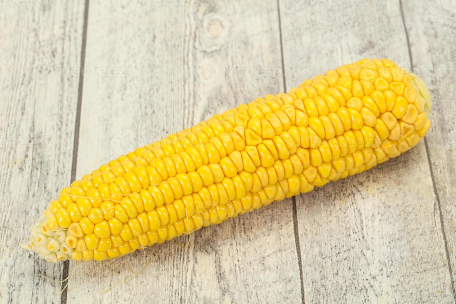 Sweet soft yellow natural corn photo